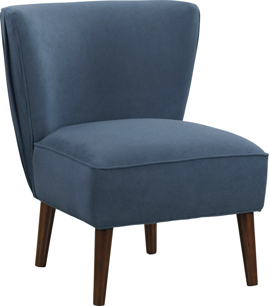 Whinmoor Navy Accent Chair - Thumbnail - Image 1