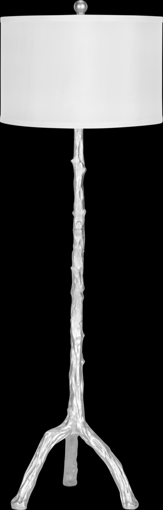 Whipple Peak Silver Floor Lamp - Thumbnail - Image 1