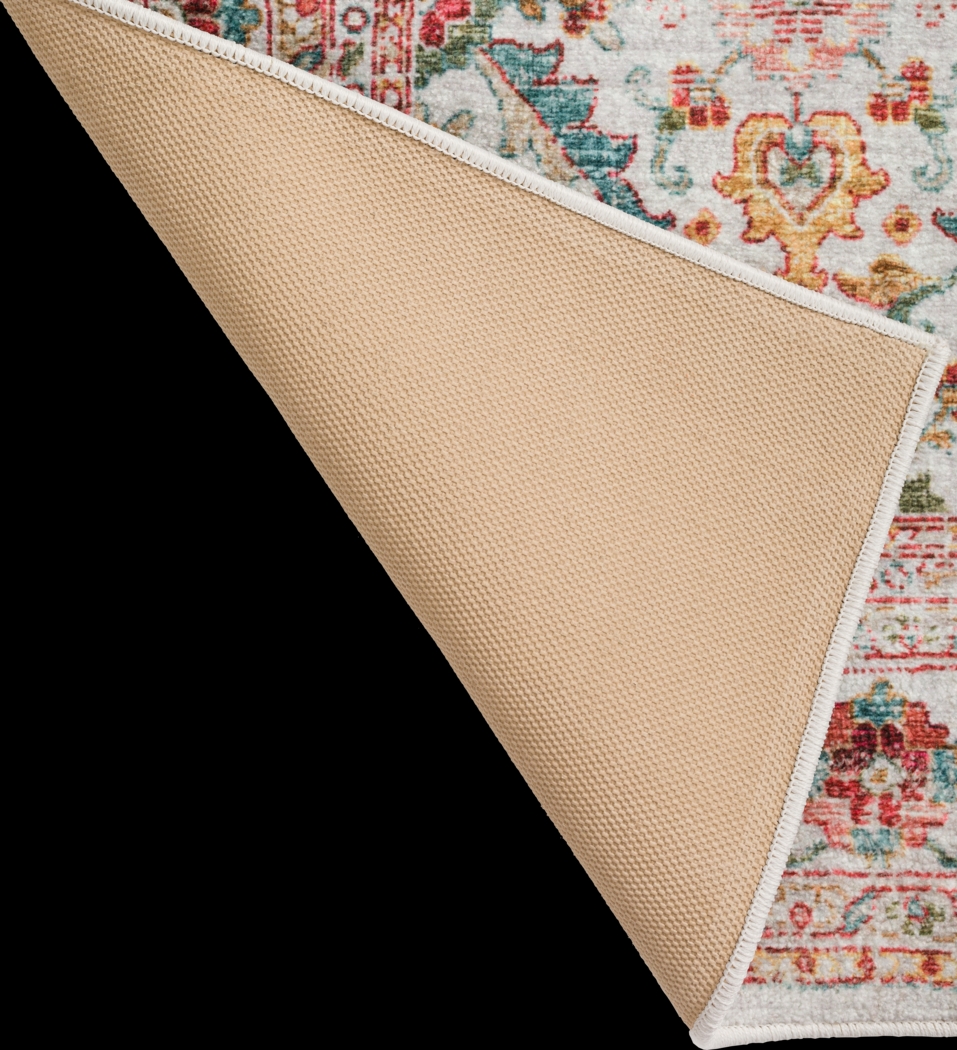 Whirlaw Beige 3' x 5' Rug - Thumbnail - Image 4