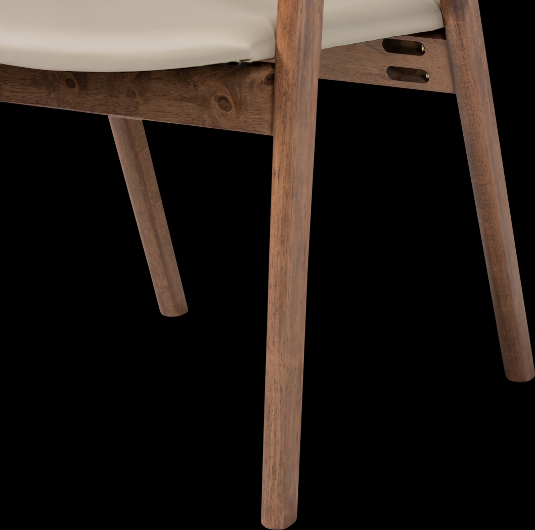 Whirtwell Brown Arm Chair, Set of 2 - Thumbnail - Image 6