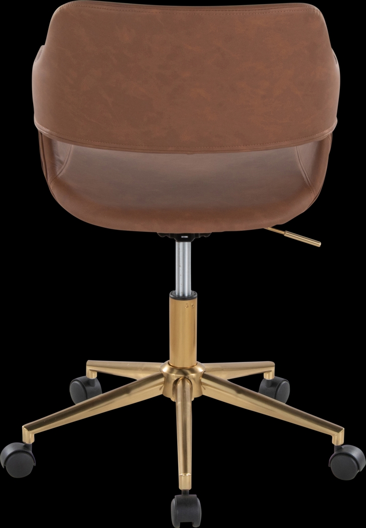 Whisp I Brown Desk Chair - Thumbnail - Image 6
