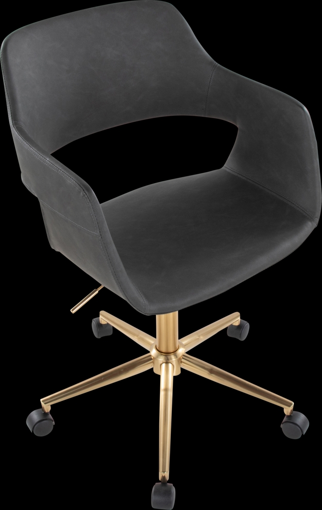 Whisp I Gray Desk Chair - Thumbnail - Image 8