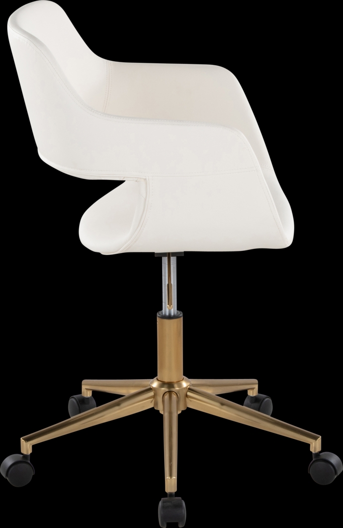 Whisp I White Desk Chair - Thumbnail - Image 6