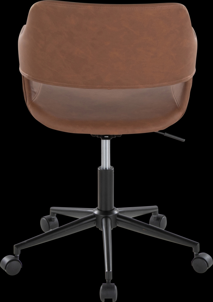 Whisp II Brown Desk Chair - Thumbnail - Image 6