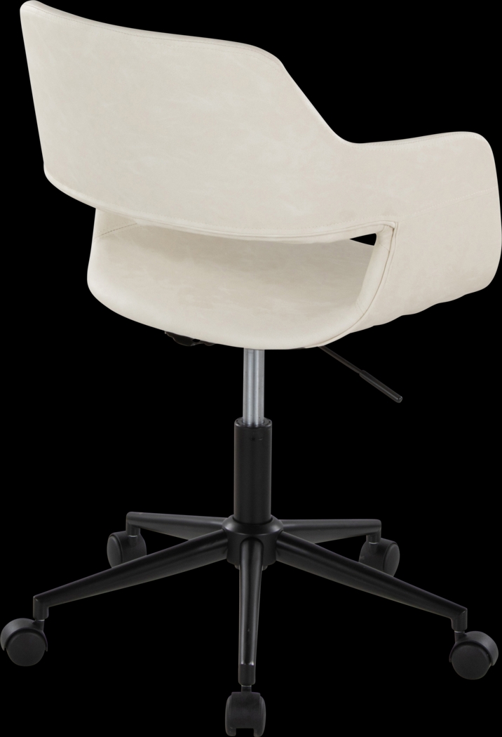 Whisp II Cream Desk Chair - Thumbnail - Image 6