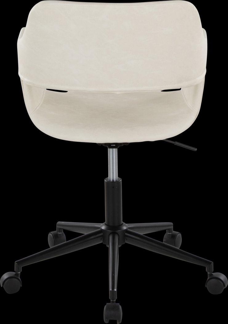 Whisp II Cream Desk Chair - Thumbnail - Image 7