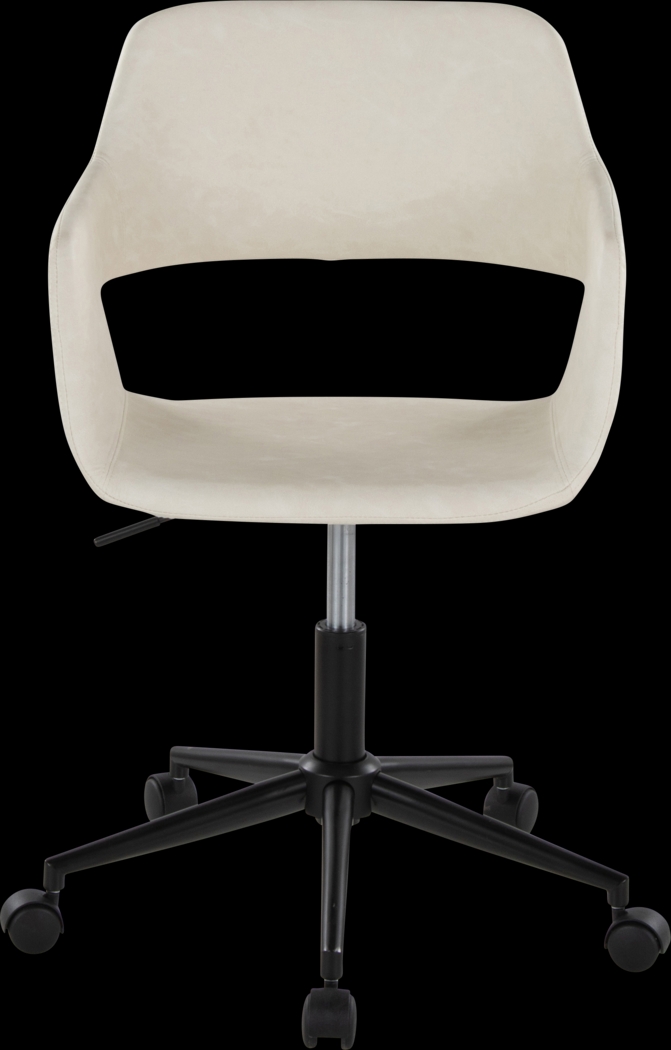 Whisp II Cream Desk Chair - Thumbnail - Image 8