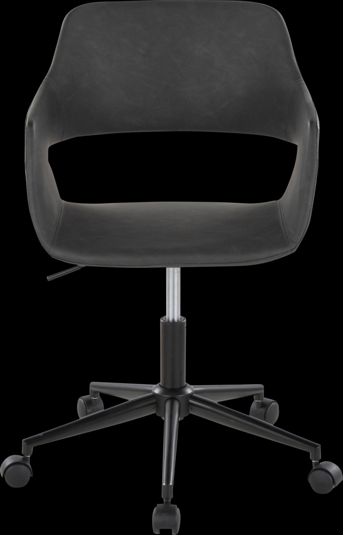 Whisp II Gray Desk Chair - Thumbnail - Image 7