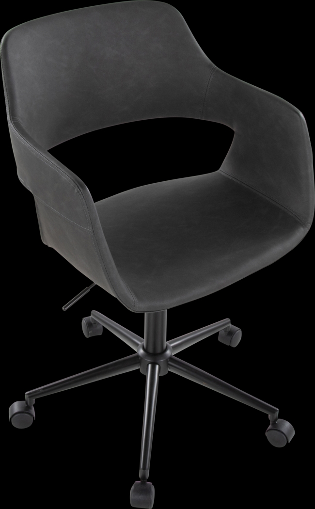 Whisp II Gray Desk Chair - Thumbnail - Image 8