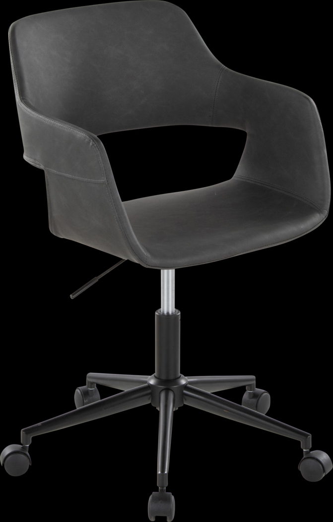 Whisp II Gray Desk Chair - Thumbnail - Image 1