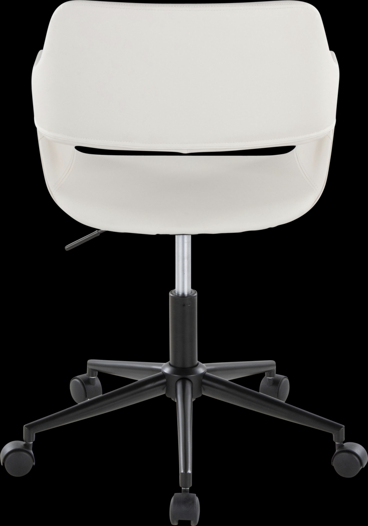 Whisp II White Desk Chair - Thumbnail - Image 3