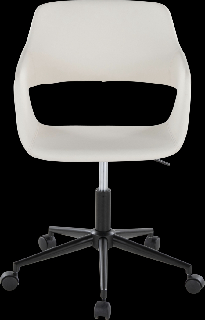 Whisp II White Desk Chair - Thumbnail - Image 6