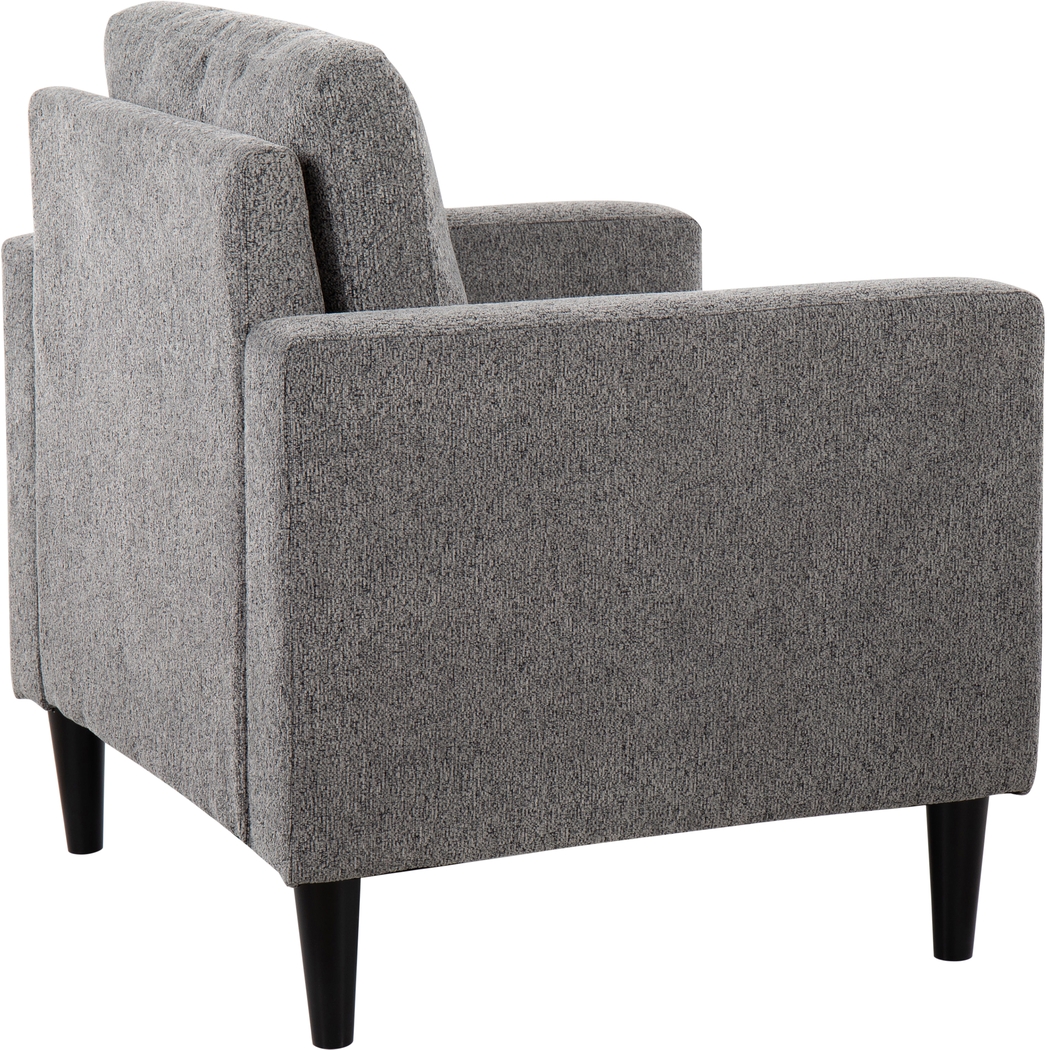 Whispering Oaks Gray Accent Chair - Thumbnail - Image 2