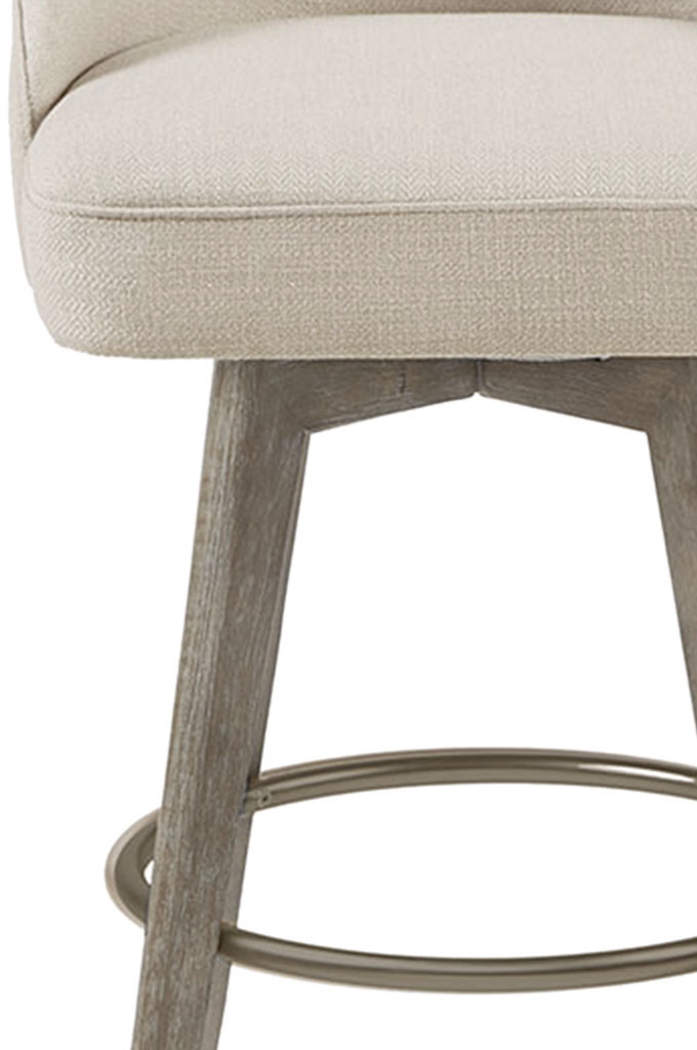 Whitborne Sand Swivel Counter Height Stool - Thumbnail - Image 2