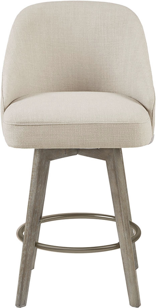 Whitborne Sand Swivel Counter Height Stool - Thumbnail - Image 3