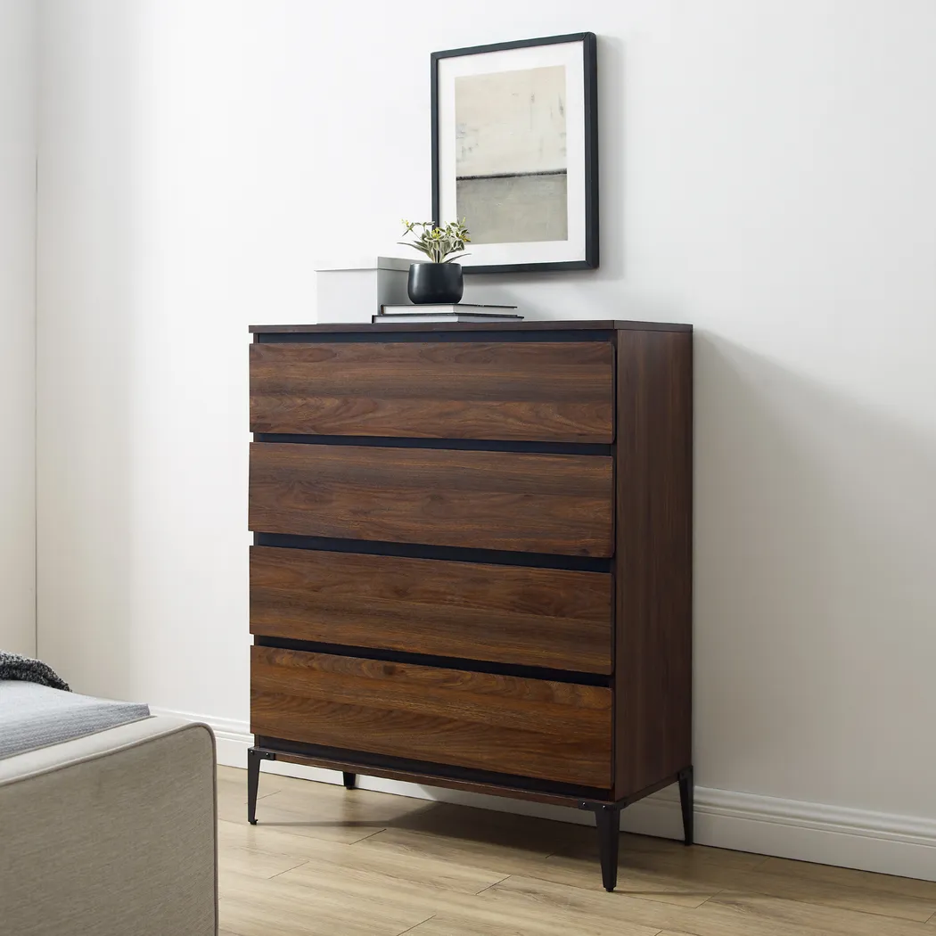 Whitekirk Walnut Chest - Thumbnail - Image 4