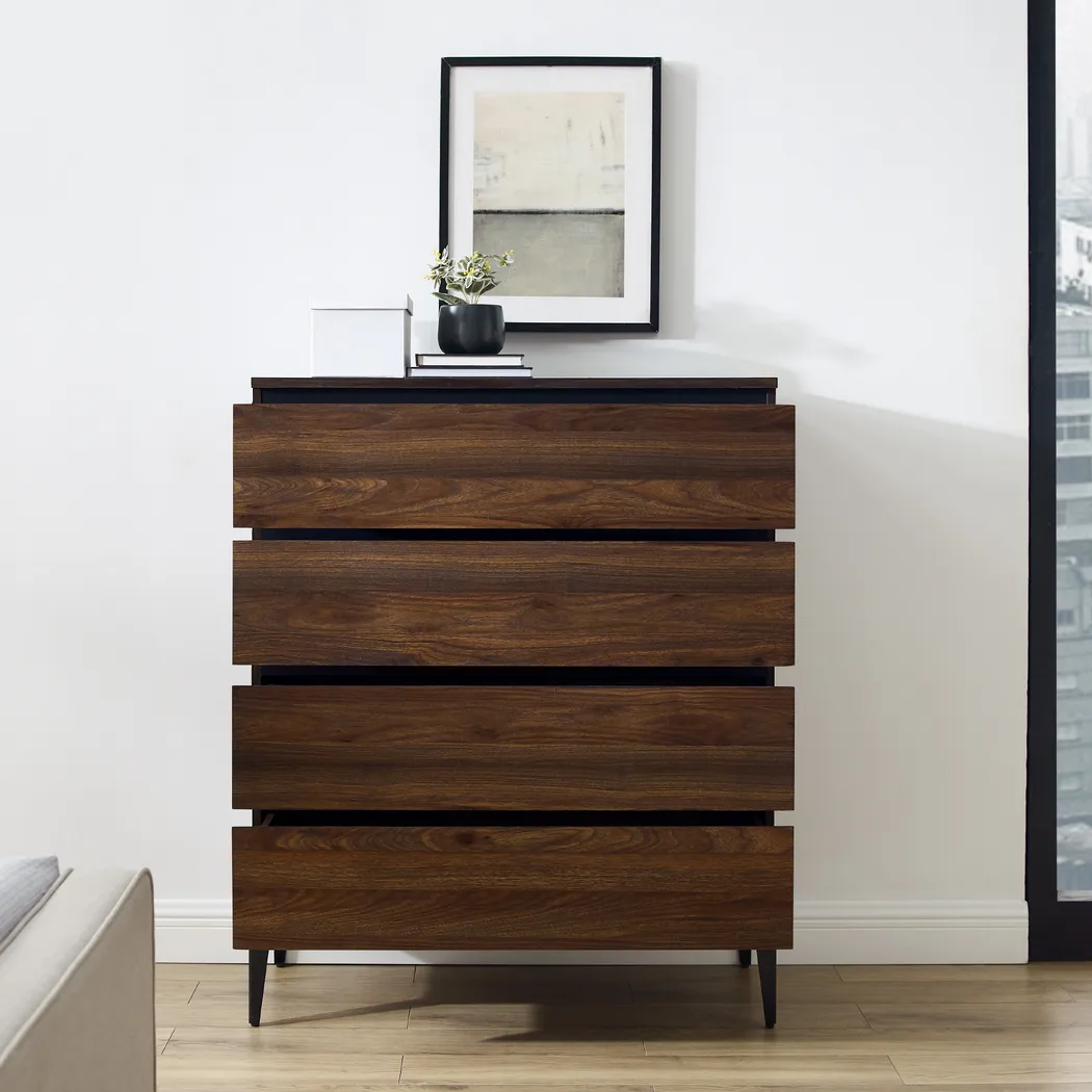 Whitekirk Walnut Chest - Thumbnail - Image 5