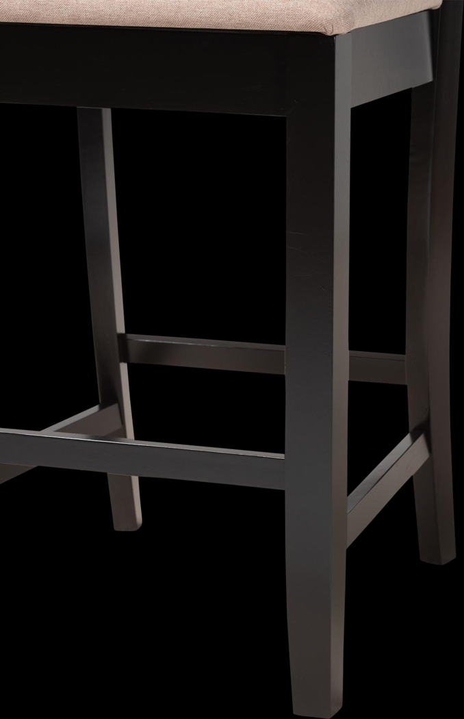 Whitla Beige Counter Stool, Set of 2 - Thumbnail - Image 6