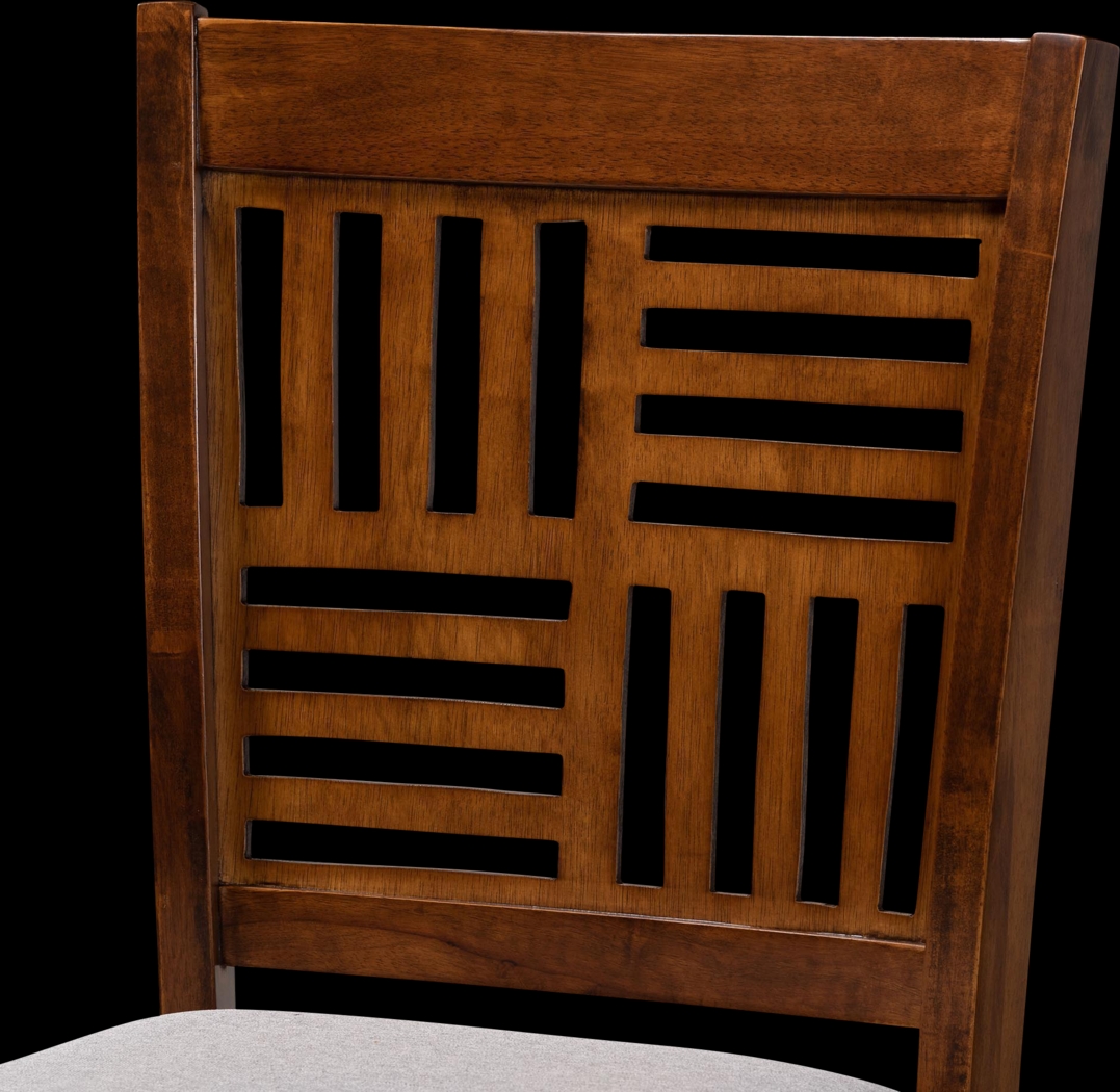 Whitla Walnut Brown Counter Stool, Set of 2 - Thumbnail - Image 5