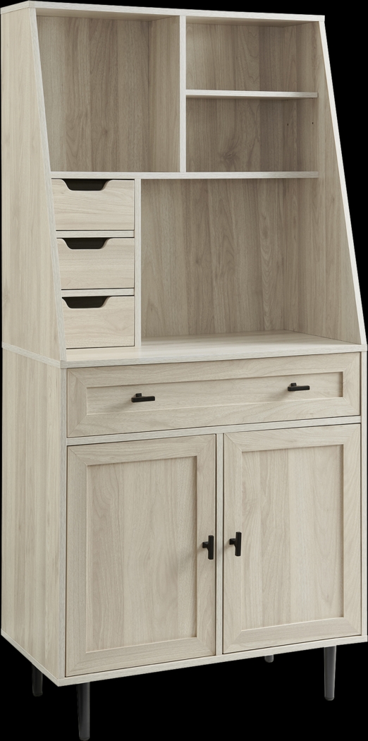 Whitmell Beige Desk - Thumbnail - Image 1