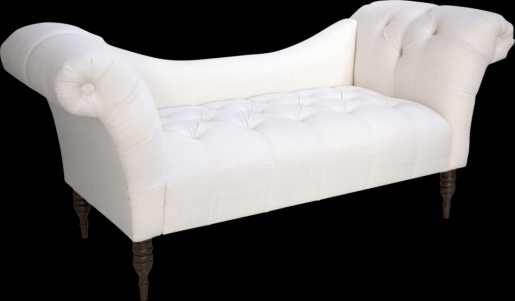 Whitmere Off-White Chaise Bench - Thumbnail - Image 1