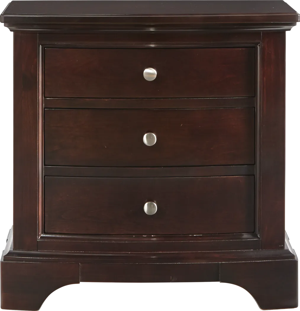 Whitmore Cherry Nightstand - Thumbnail - Image 1