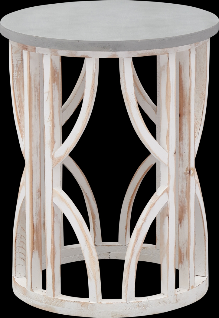 Whitsun White Accent Table - Thumbnail - Image 1