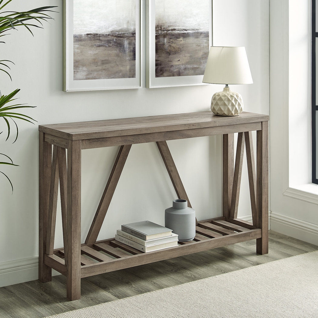 Whittenham Gray Sofa Table - Thumbnail - Image 2