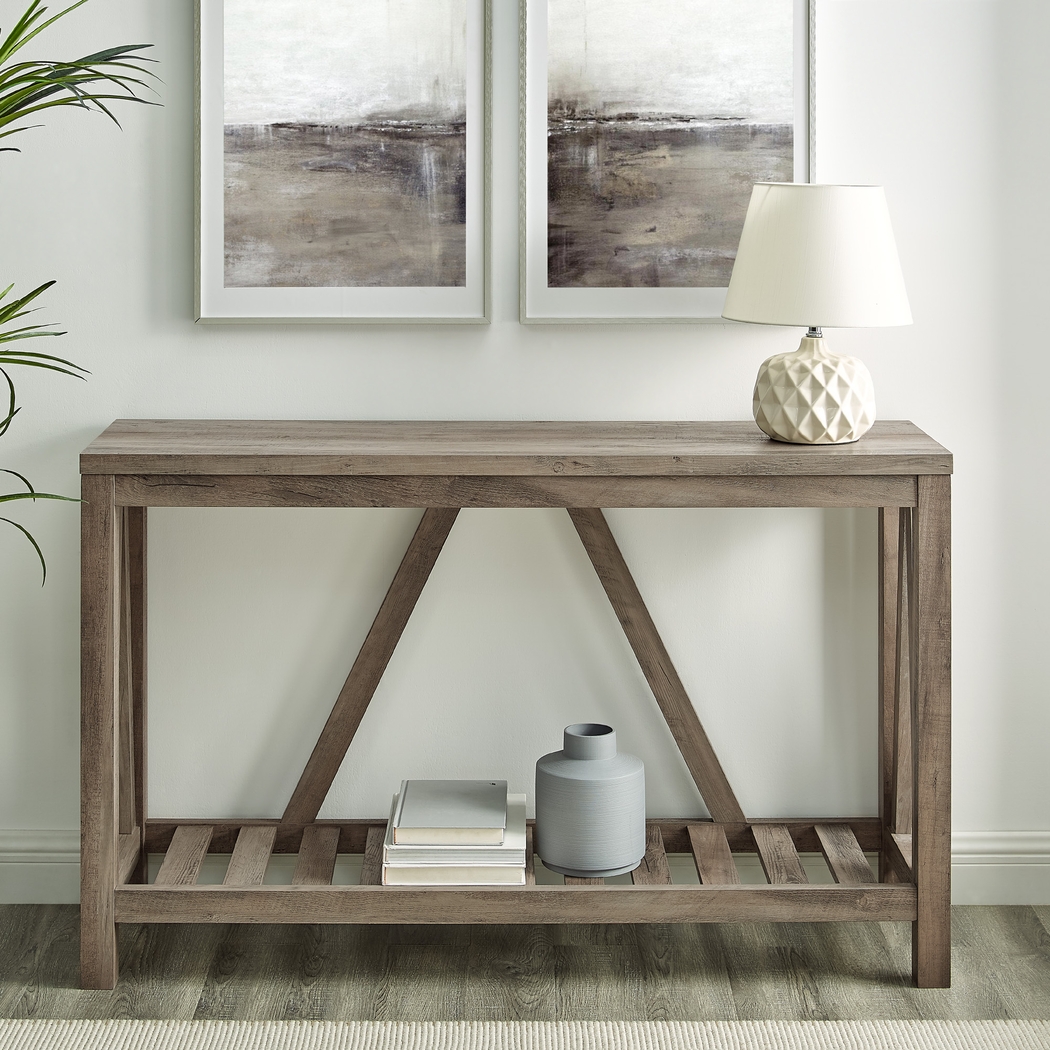 Whittenham Gray Sofa Table - Thumbnail - Image 3