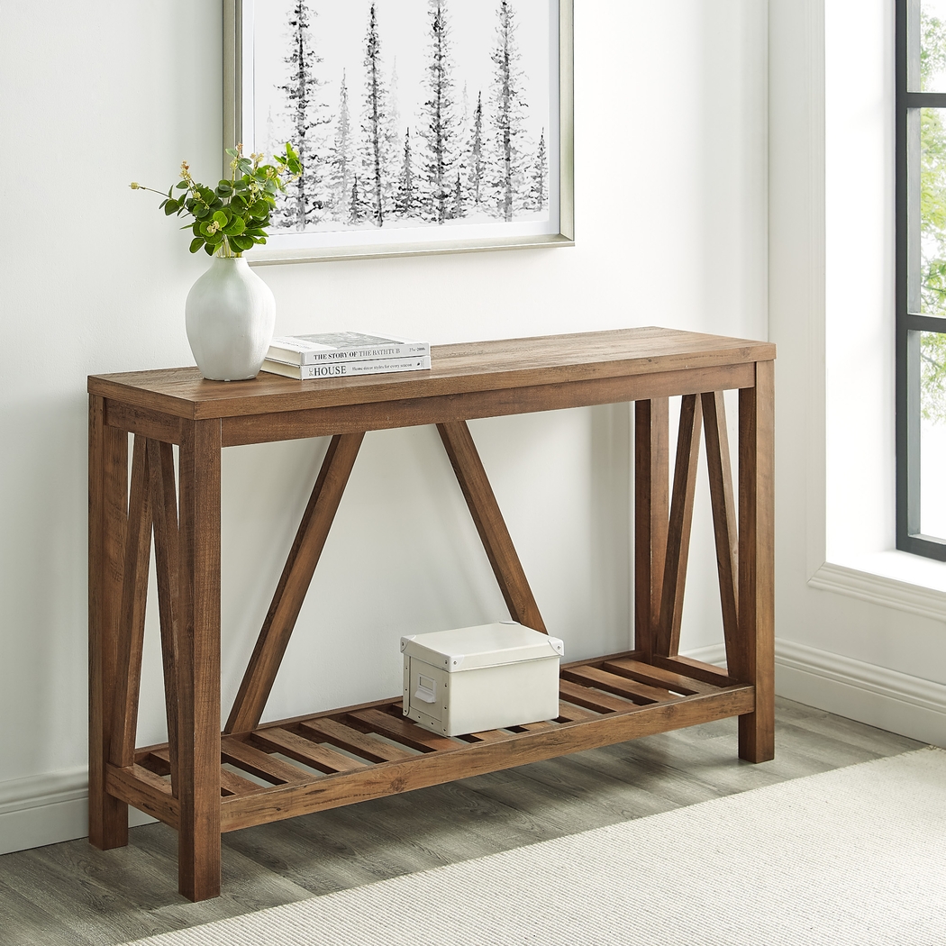 Whittenham Oak Sofa Table - Thumbnail - Image 2