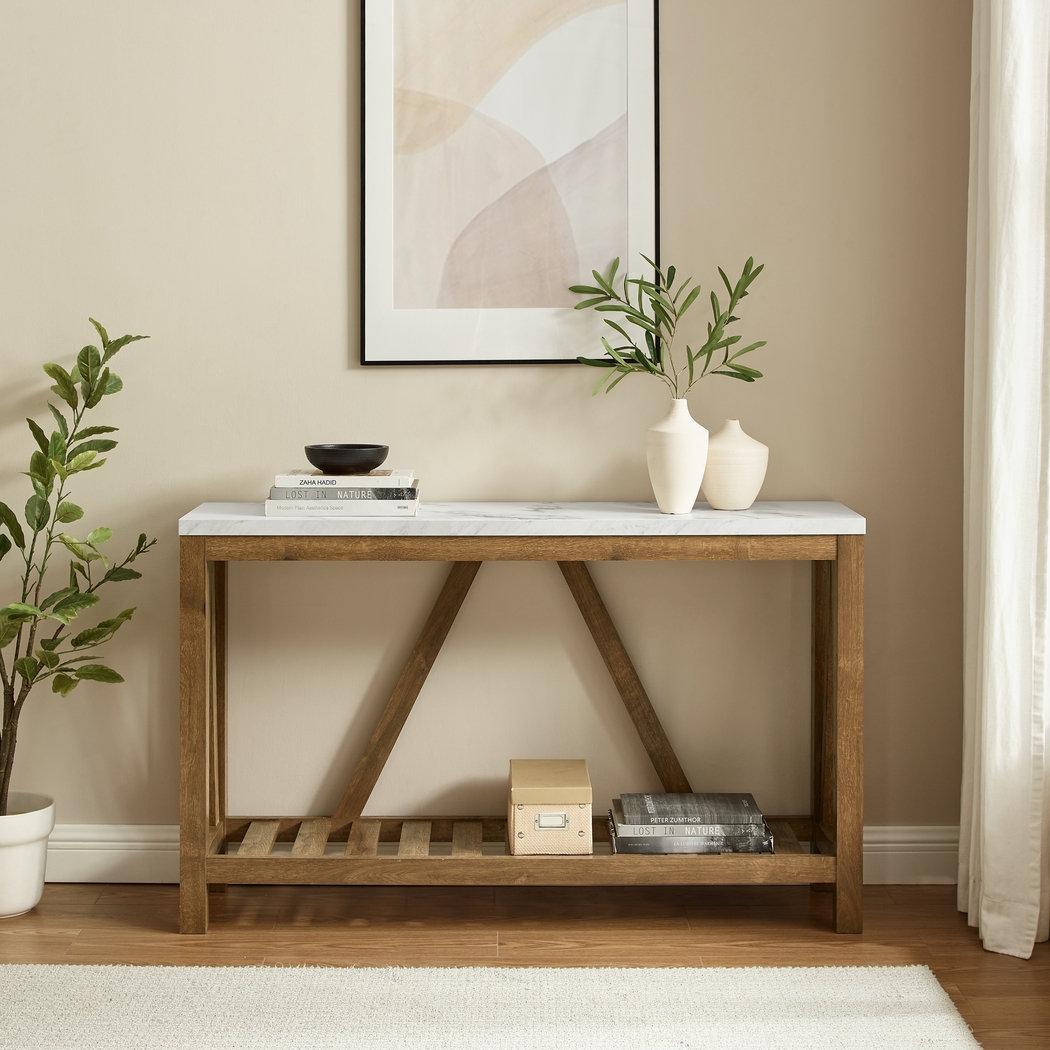 Whittenham White Sofa Table - Thumbnail - Image 3