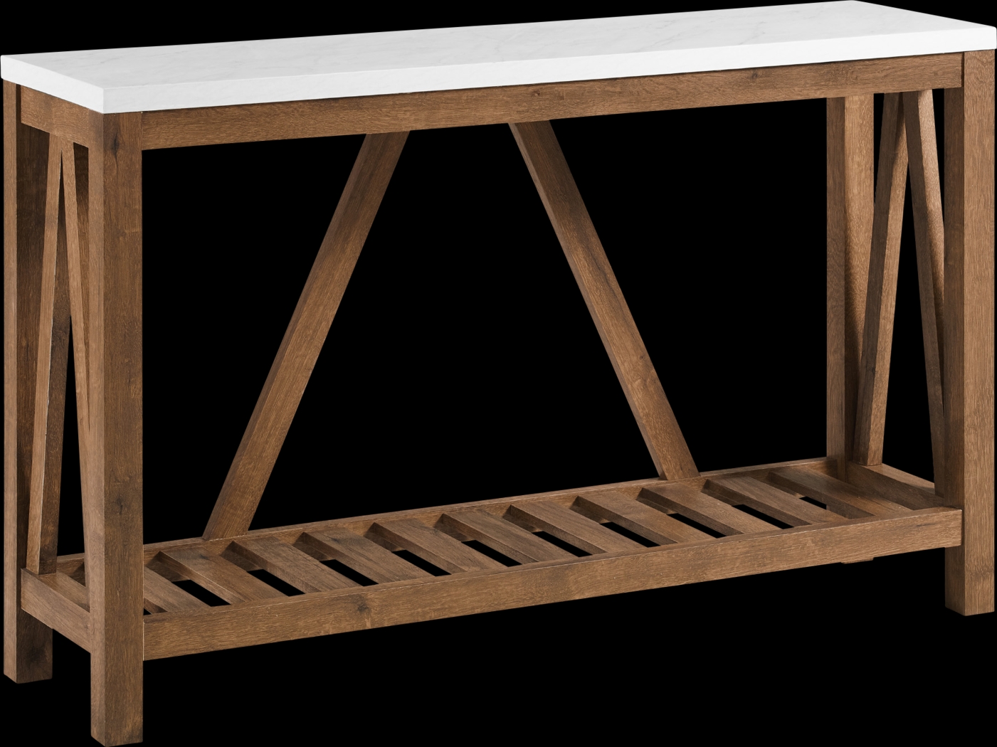 Whittenham White Sofa Table - Thumbnail - Image 1
