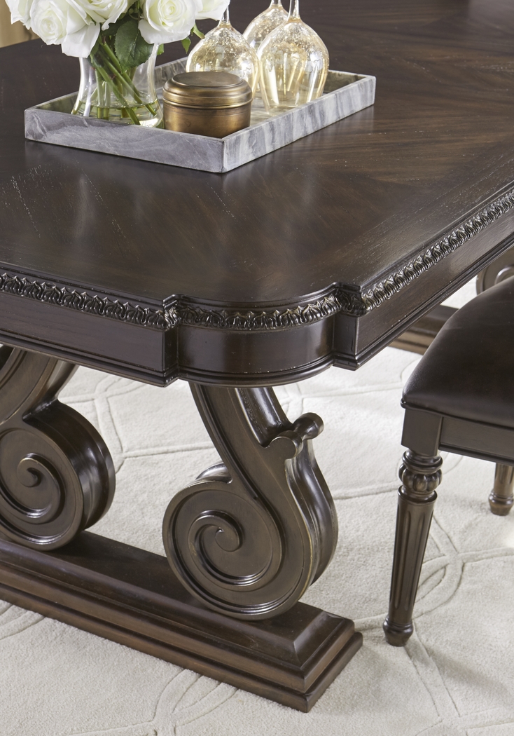 Whittington Cherry Double Pedestal Dining Table - Thumbnail - Image 3