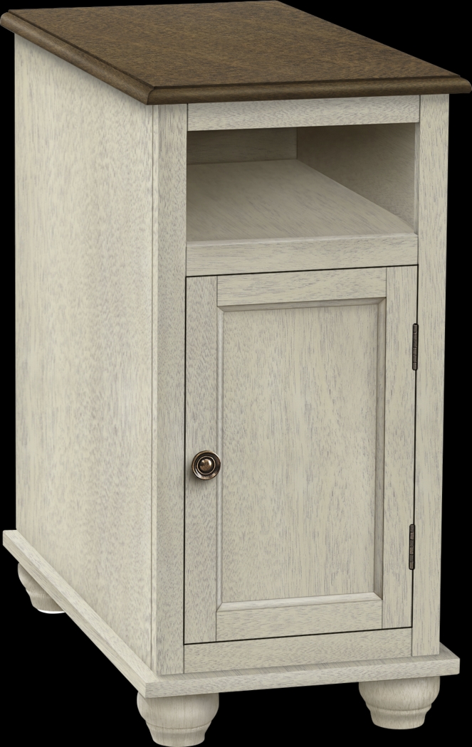 Whittondale White Accent Table - Thumbnail - Image 1