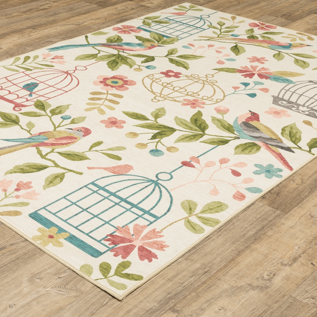 Whitview Multi 5' x 7' Rug - Thumbnail - Image 2