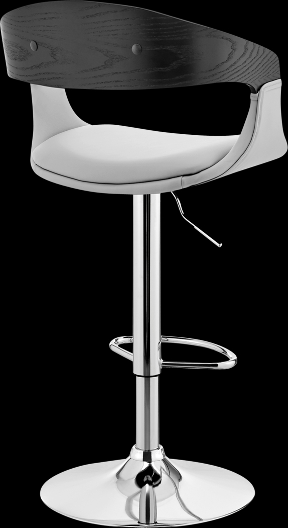 Whizystems II Gray Barstool - Thumbnail - Image 3