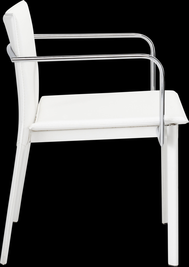 Wholsatd White Office Chair, Set 2 - Thumbnail - Image 3