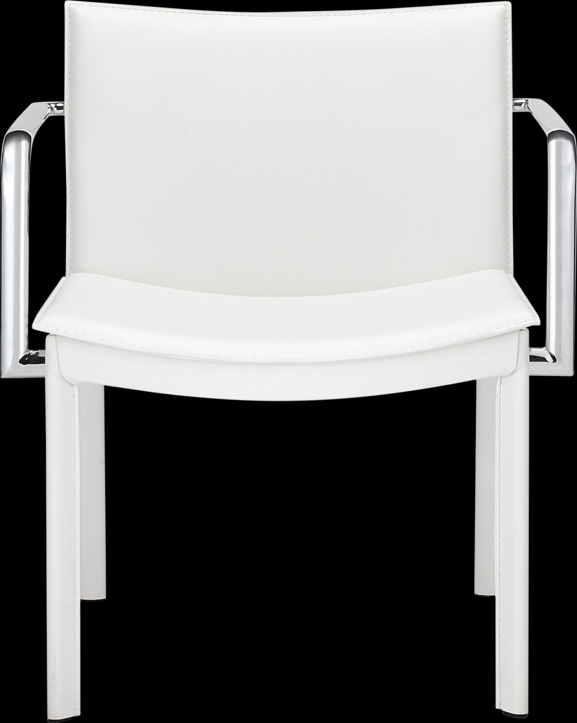 Wholsatd White Office Chair, Set 2 - Thumbnail - Image 4