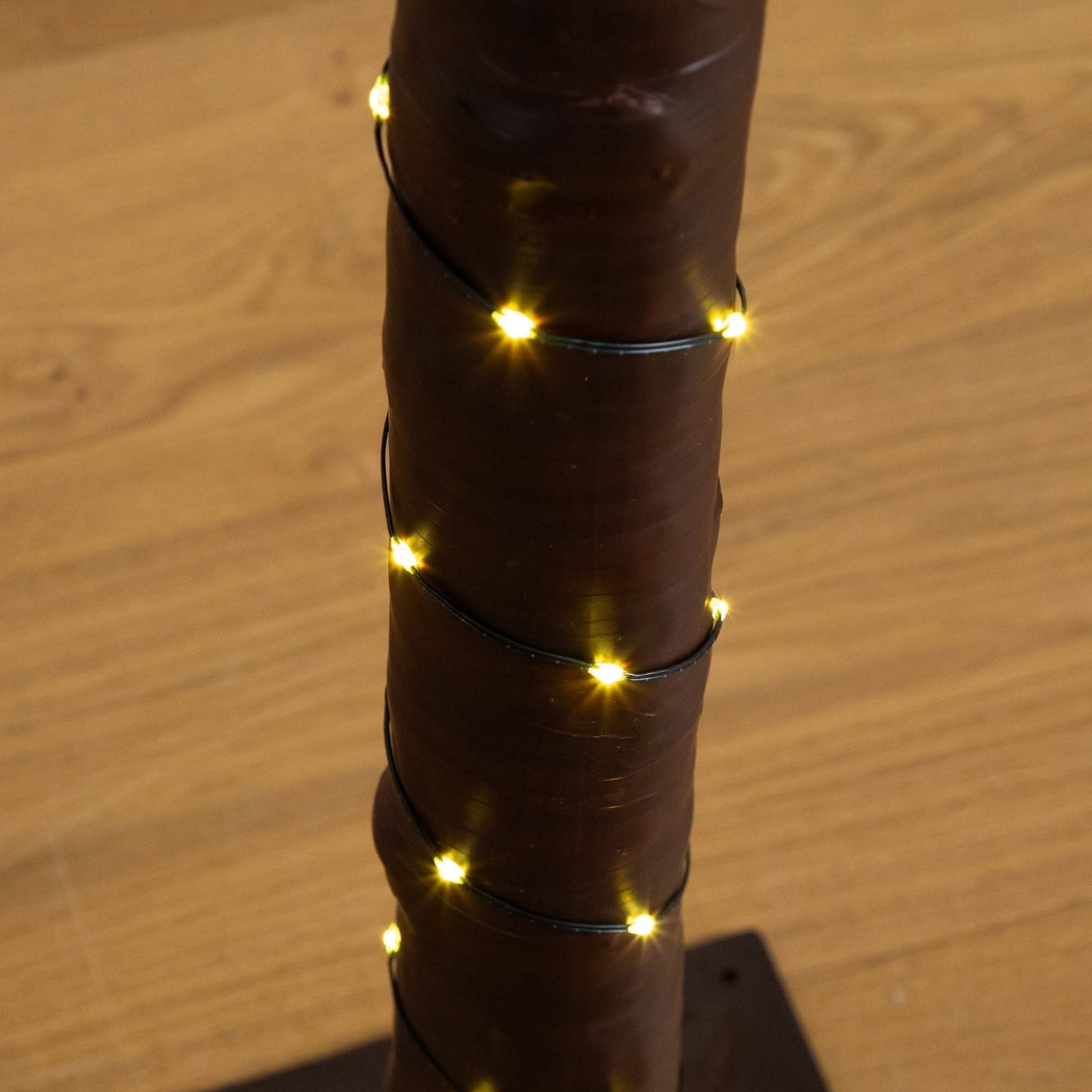 Whyel I Green Indoor/Outdoor Silk Tree with Lights - Thumbnail - Image 8