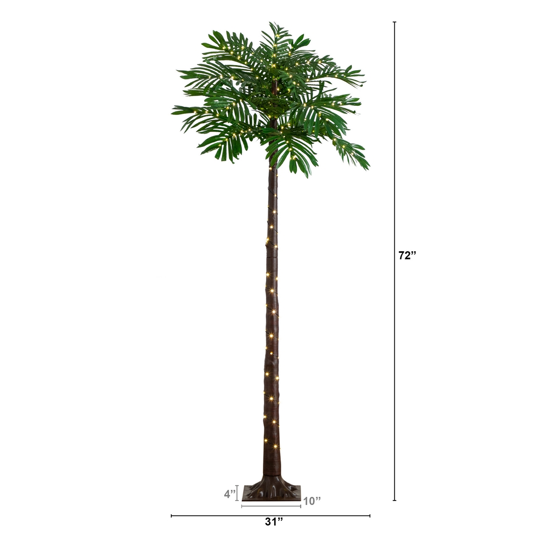 Whyel I Green Indoor/Outdoor Silk Tree with Lights - Thumbnail - Image 9