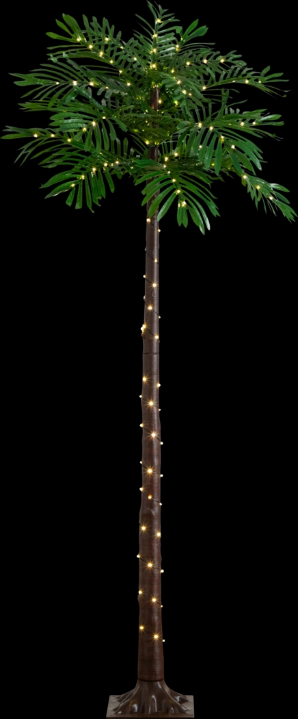 Whyel I Green Indoor/Outdoor Silk Tree with Lights - Thumbnail - Image 1
