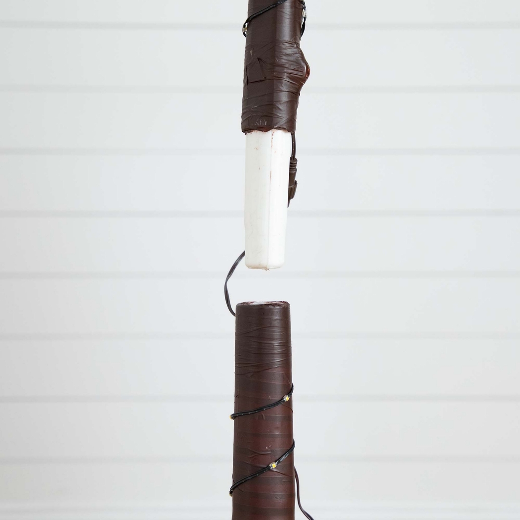 Whyel II Green Indoor/Outdoor Silk Tree with Lights - Thumbnail - Image 5