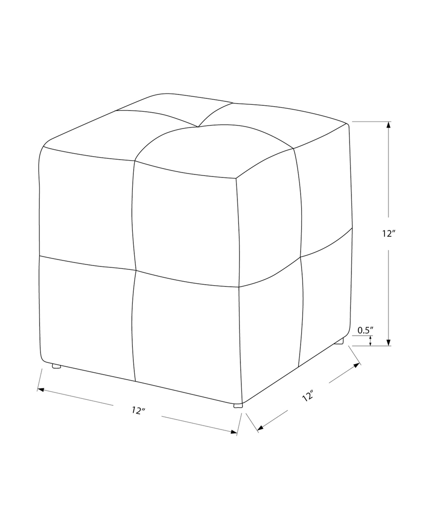 Wickershire Gray Ottoman, Set of 2 - Thumbnail - Image 4