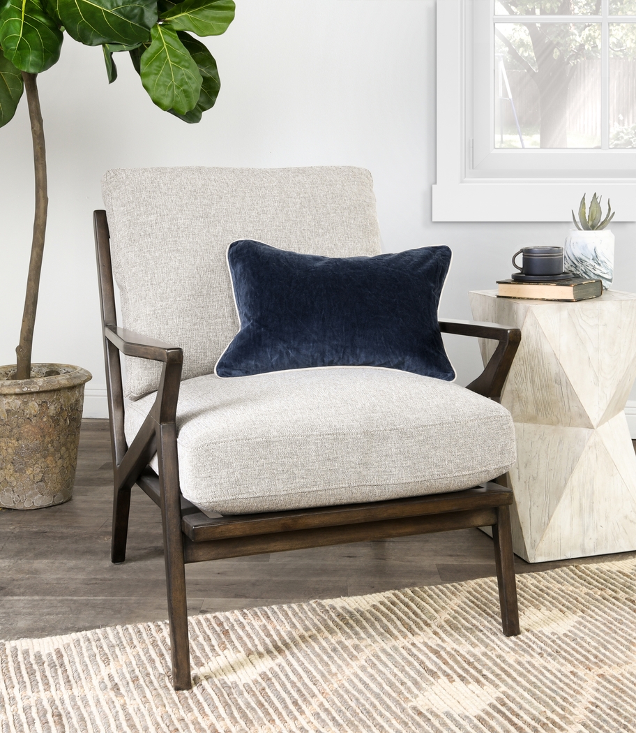 Wickes Navy Lumbar Pillow - Thumbnail - Image 2