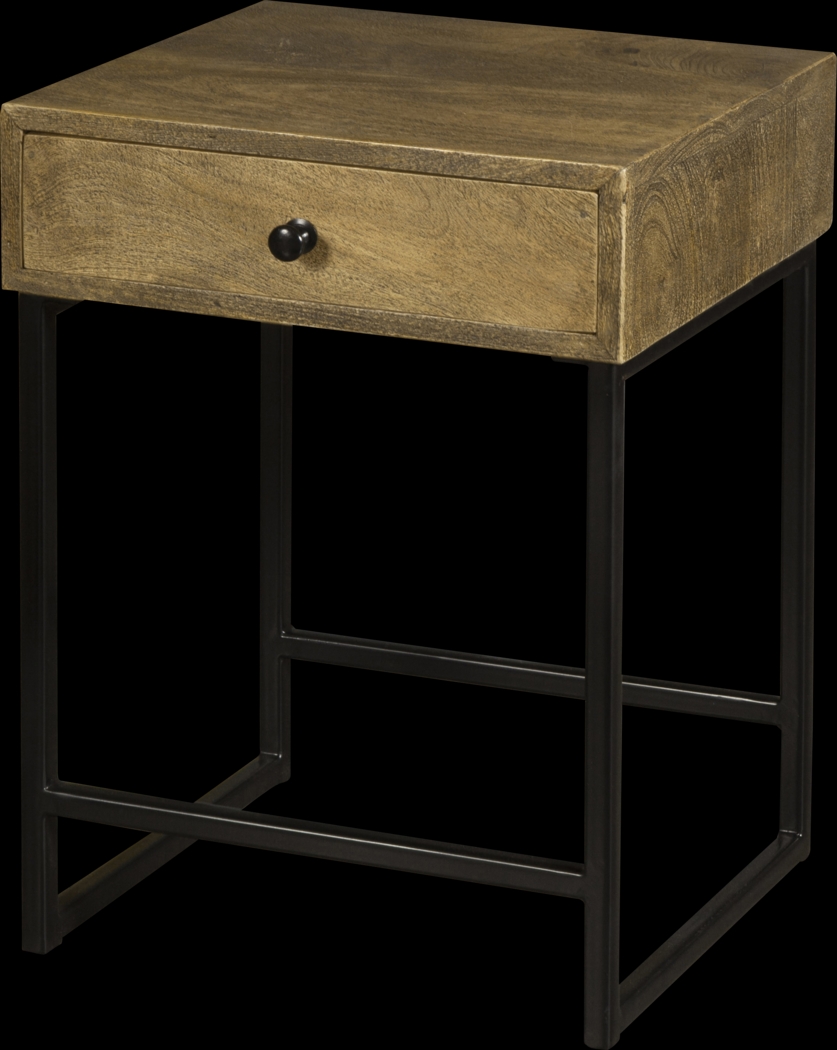 Wicklife Brown Side Table - Thumbnail - Image 3