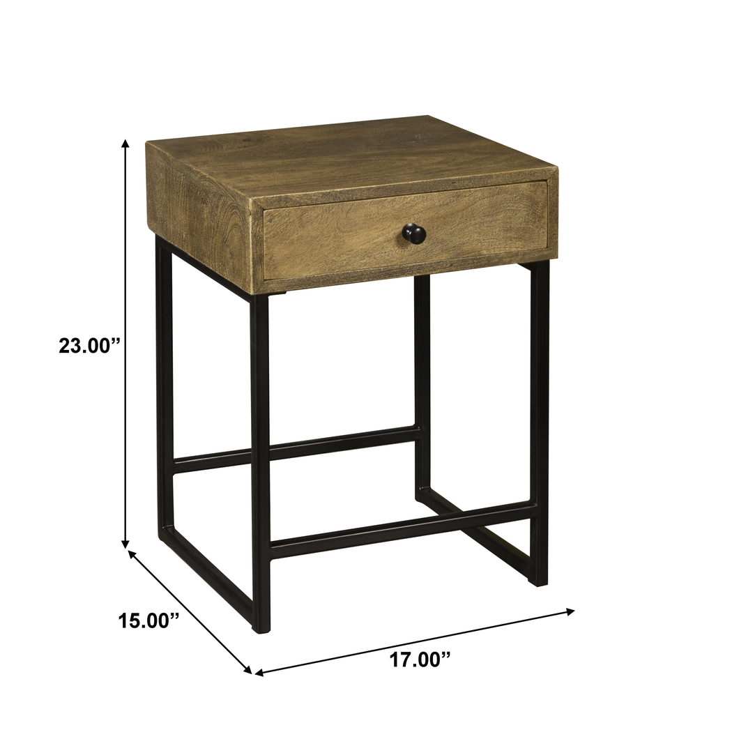 Wicklife Brown Side Table - Thumbnail - Image 8