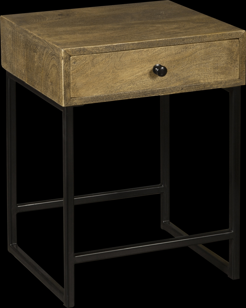 Wicklife Brown Side Table - Thumbnail - Image 1