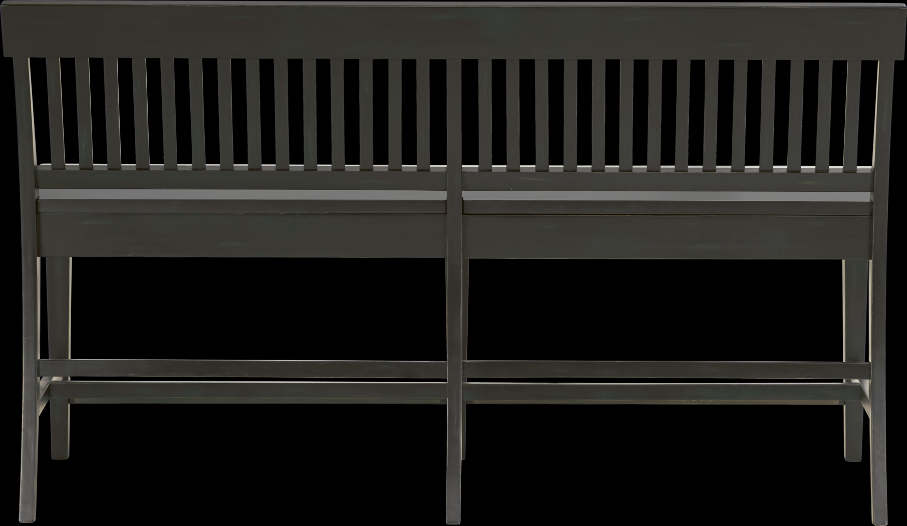 Wicklow Hills Black Gathering Dining Bench - Thumbnail - Image 3