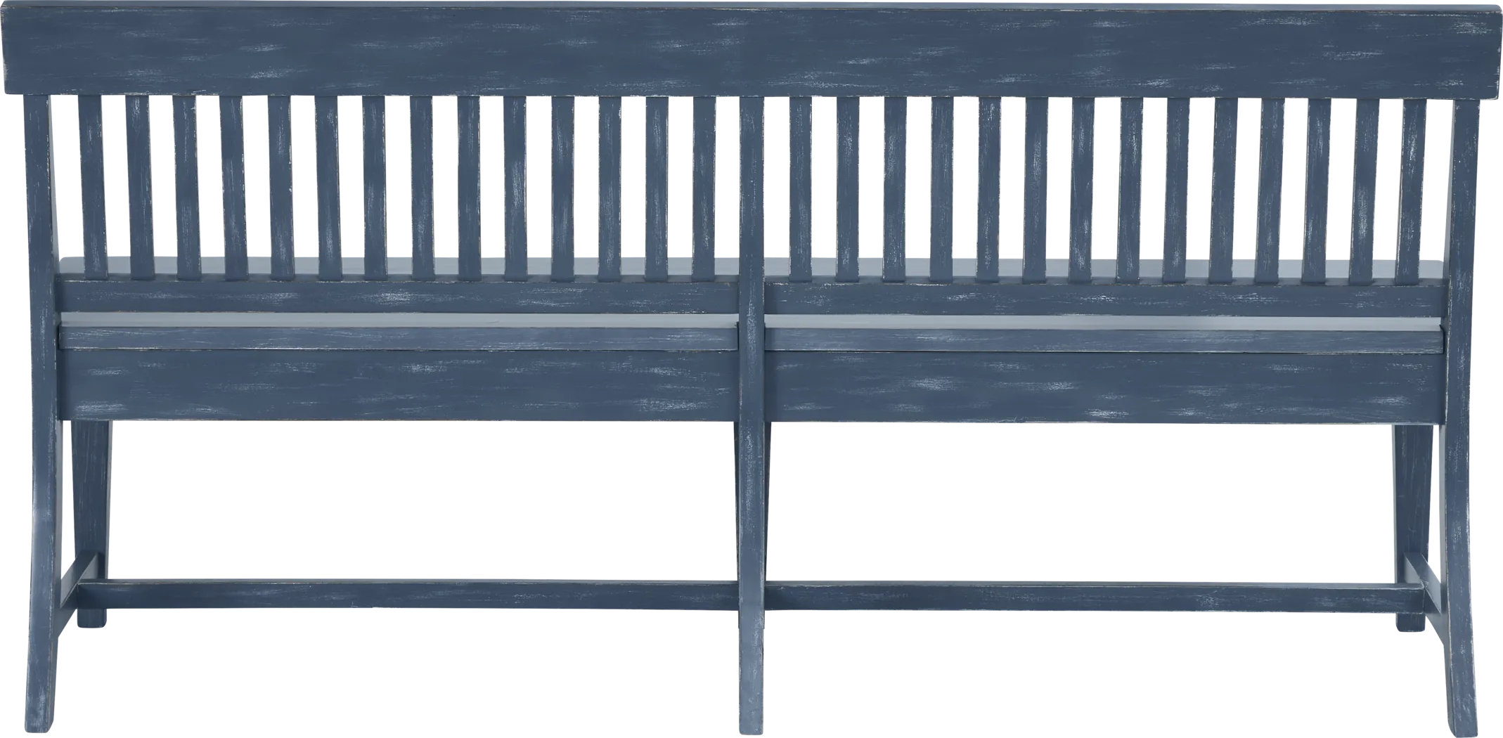 Wicklow Hills Blue Dining Bench - Thumbnail - Image 3