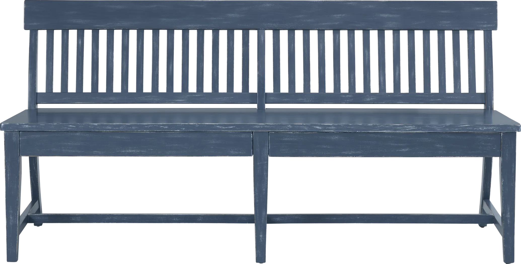 Wicklow Hills Blue Dining Bench - Thumbnail - Image 1